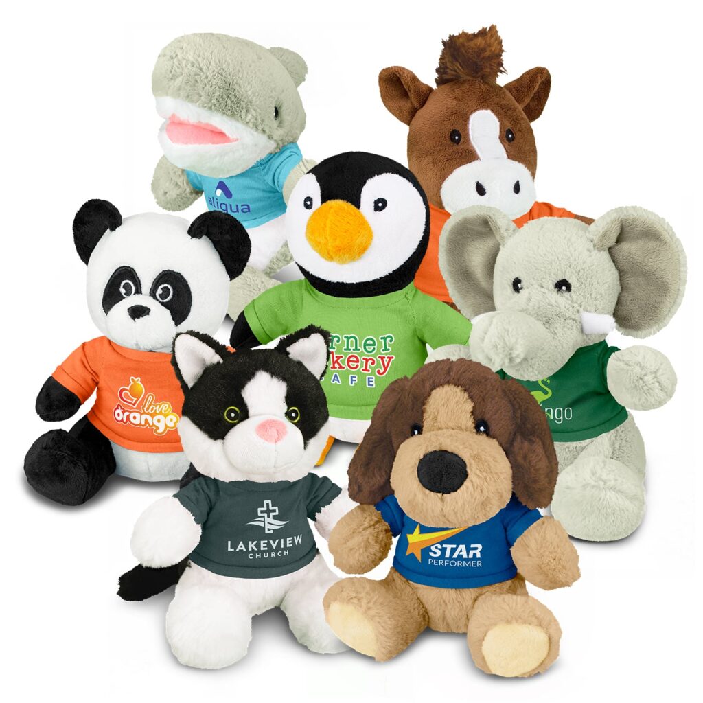 100 Christmas Corporate Gifts Countdown 2025 – Idea #91 Assorted Plush Toys