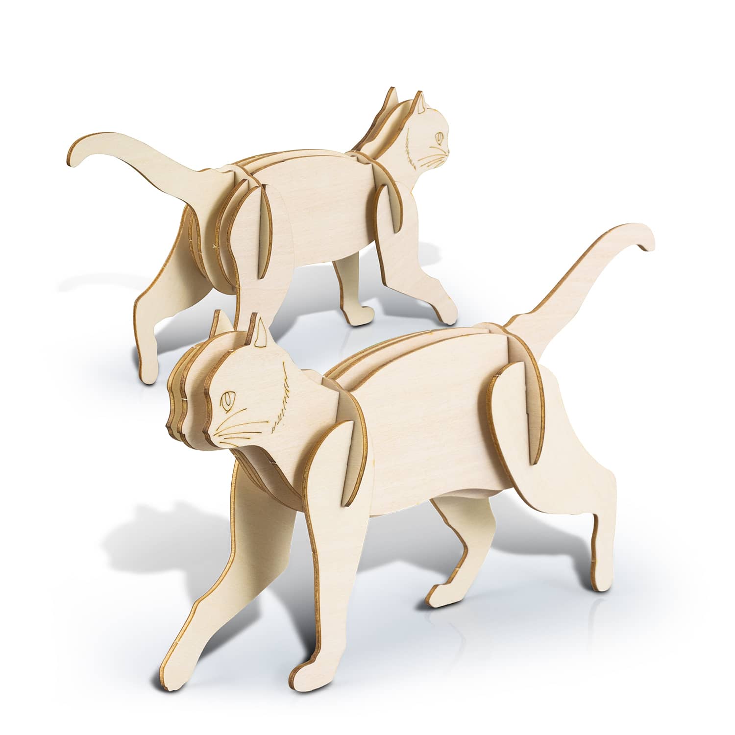 100 Christmas Corporate Gifts Countdown 2025 – Idea #65 BRANDCRAFT Cat Wooden Model