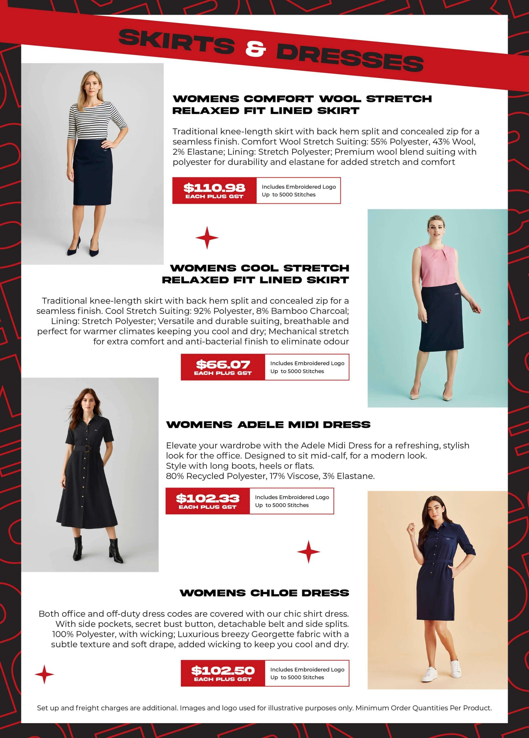 Branded Modern Corporate Uniforms