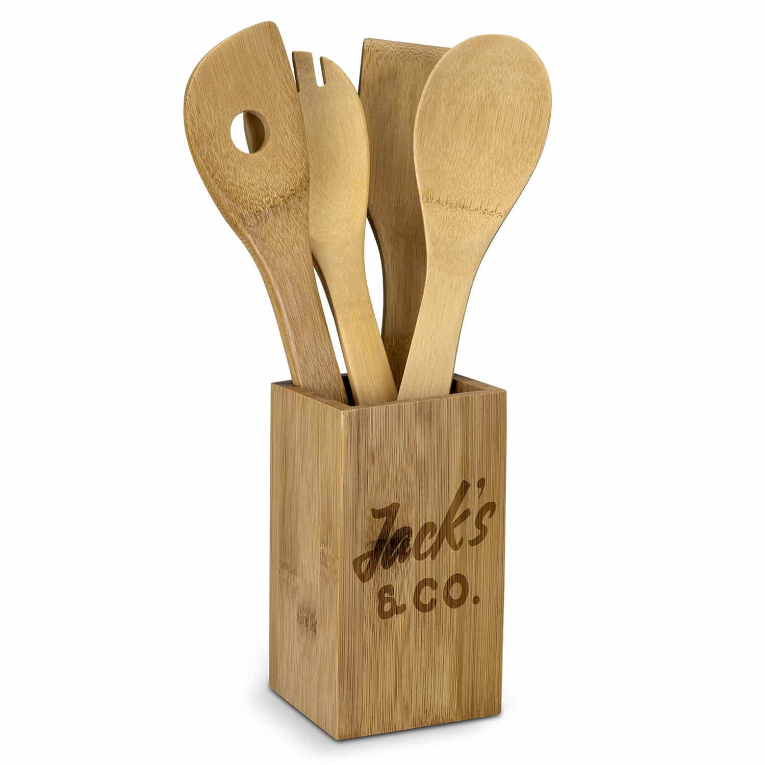 100 Christmas Corporate Gifts Countdown 2025 – Idea #93 Bamboo Kitchen Utensils