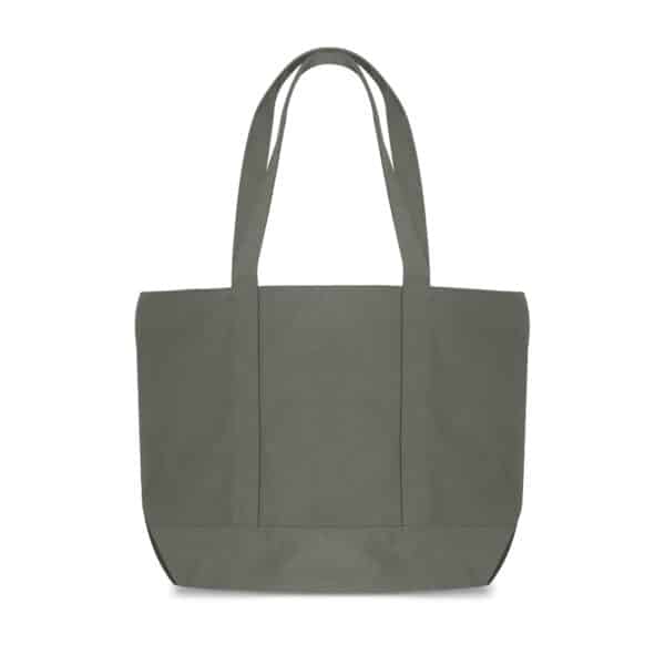 Canvas Zippered Tote Shoulder Bag