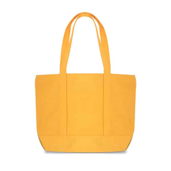 Canvas Zippered Tote Shoulder Bag