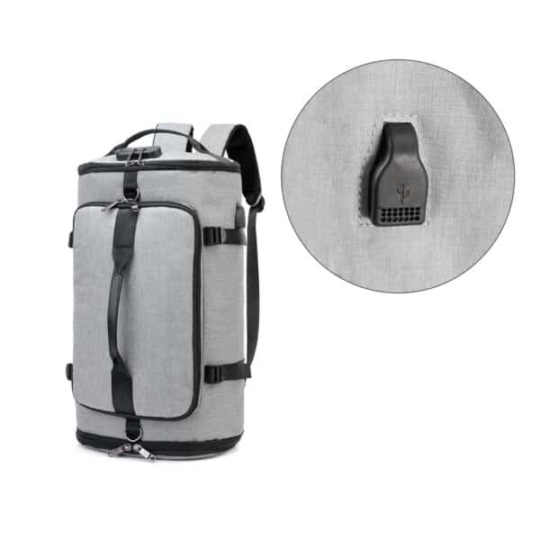 Convertible Bucket Backpack Duffel Bag