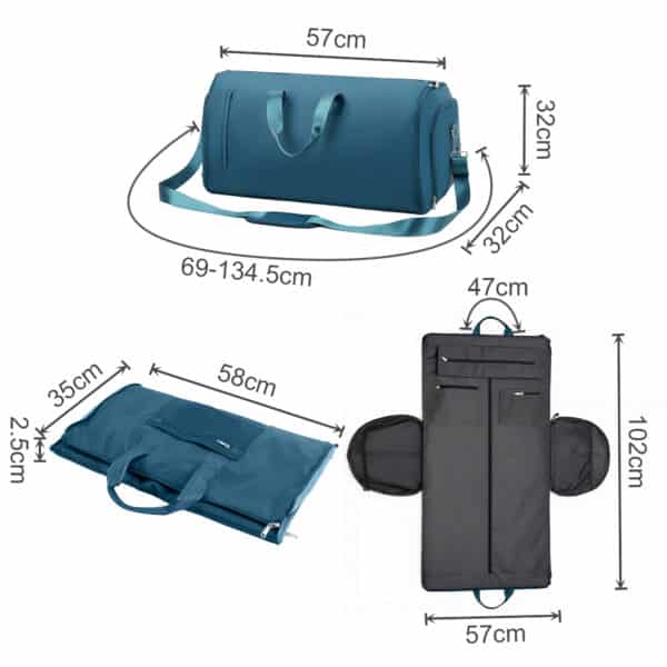 Convertible Duffel Garment Bag
