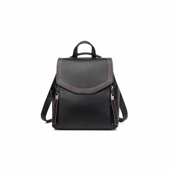 Convertible Leather Backpack