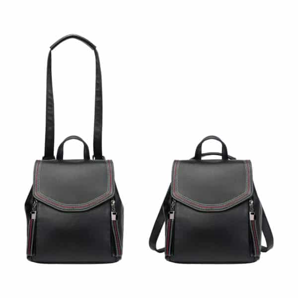 Convertible Leather Backpack