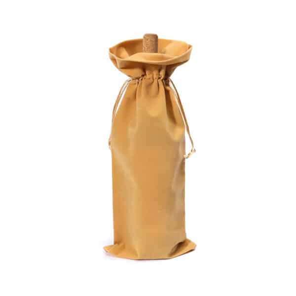Drawstring Velvet Wine Bottle Bag