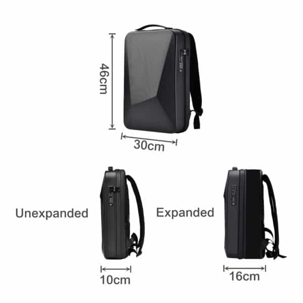 Expandable Hardshell Backpack