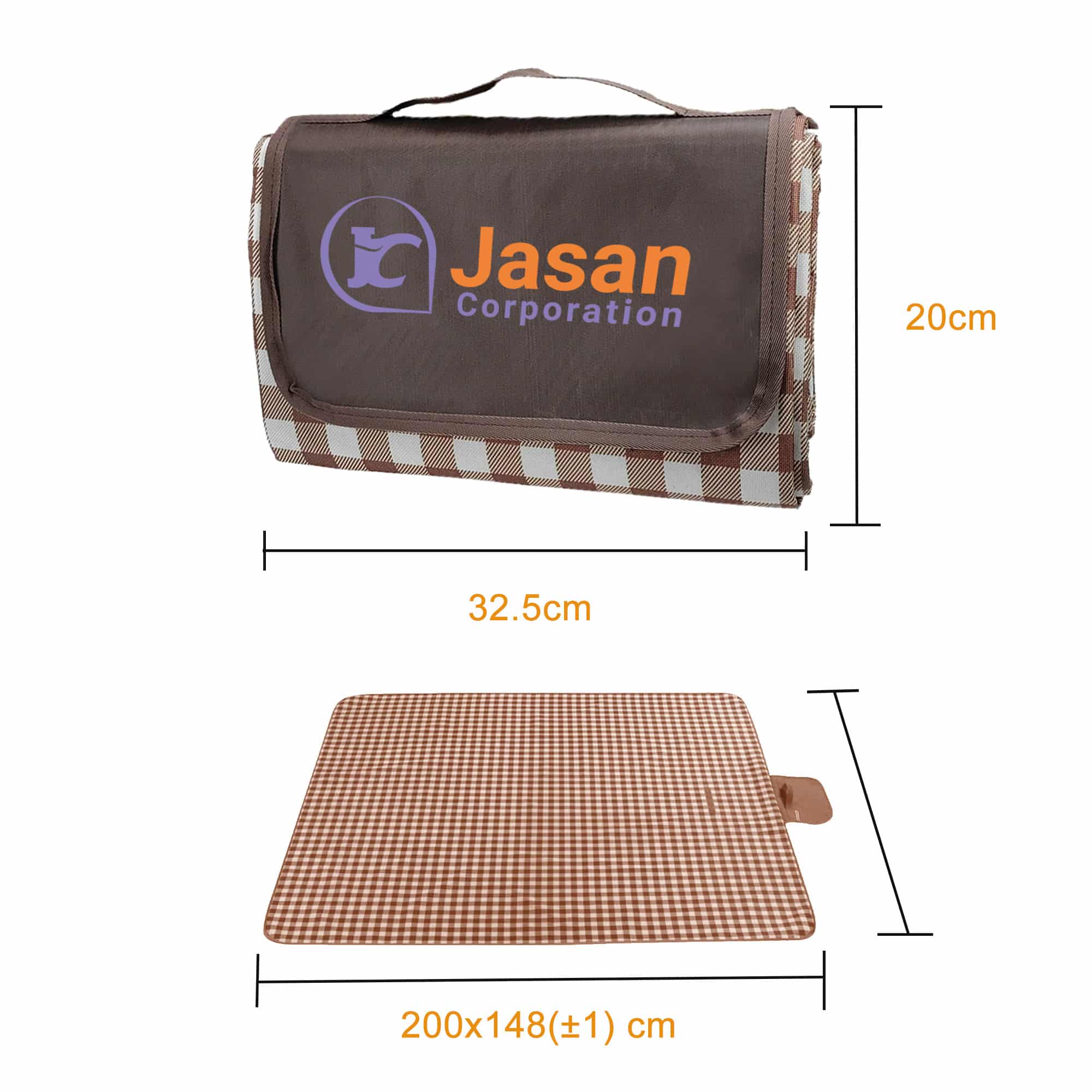 100 Christmas Corporate Gifts Countdown 2025 – Idea #10 Large Picnic Blanket with Digital Print