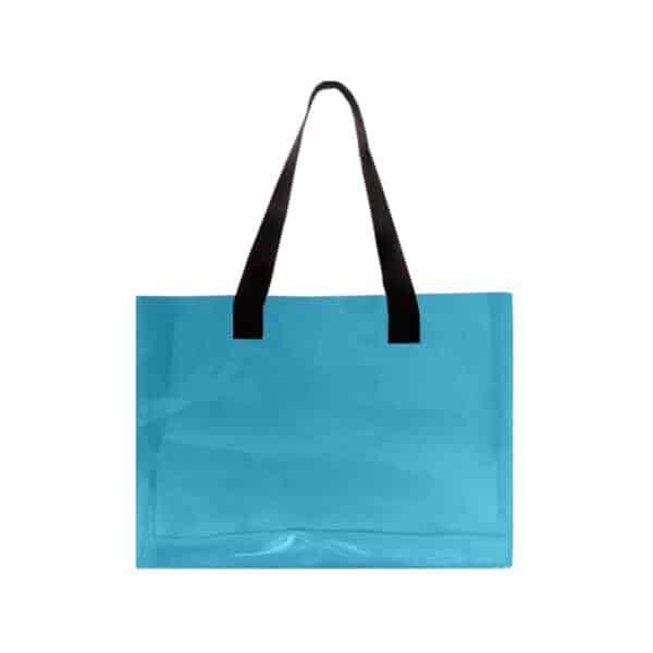 PVC Colorful Clear Tote Bag