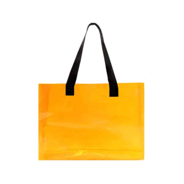 PVC Colorful Clear Tote Bag