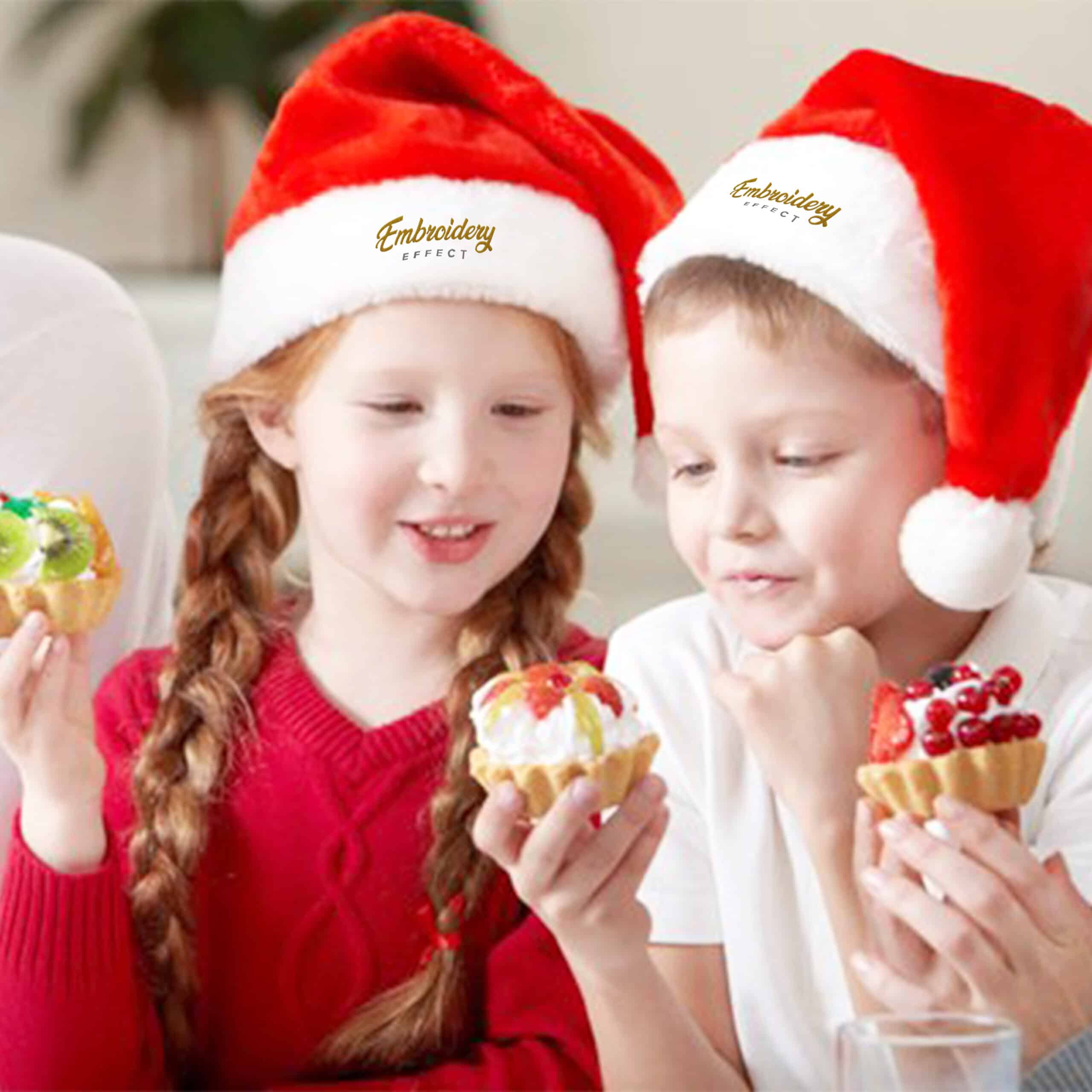 100 Christmas Corporate Gifts Countdown 2025 – Idea #28 Plush Santa Hat