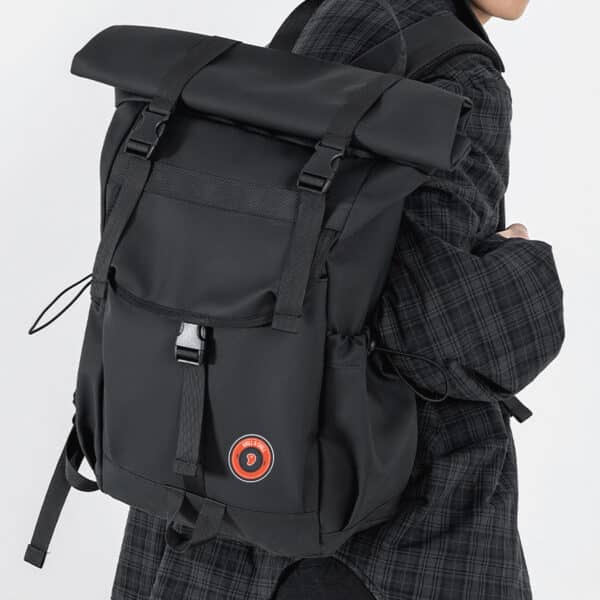 Polyurethane Roll Top Backpack