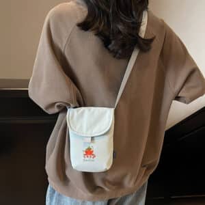 Small Size Canvas Shoulder Bag