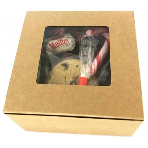 100 Christmas Corporate Gifts Countdown 2025 – Idea #26 Small Xmas Kraft Care Package