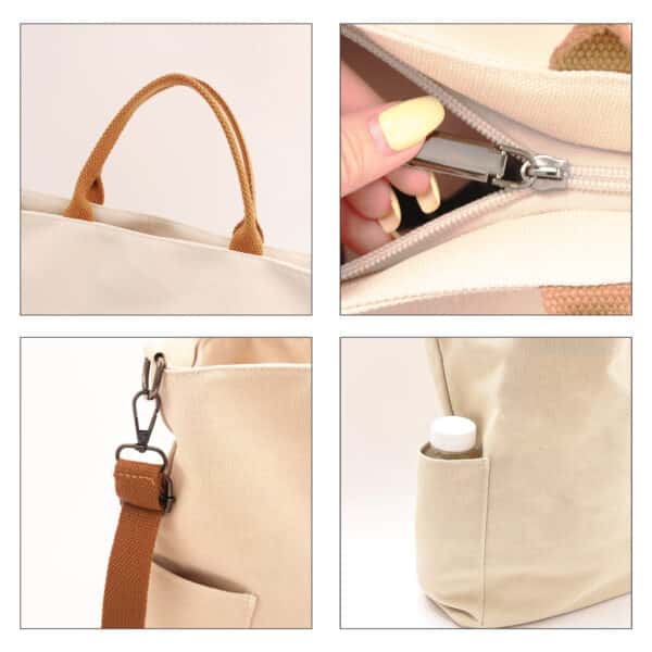 Vintage Style Canvas Bag
