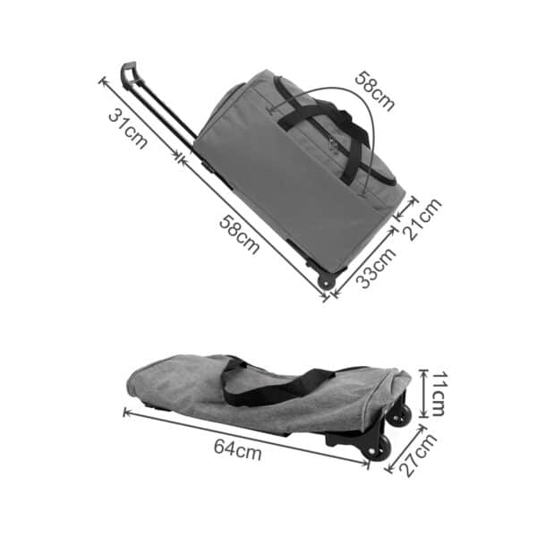Wheeled Duffel Bag