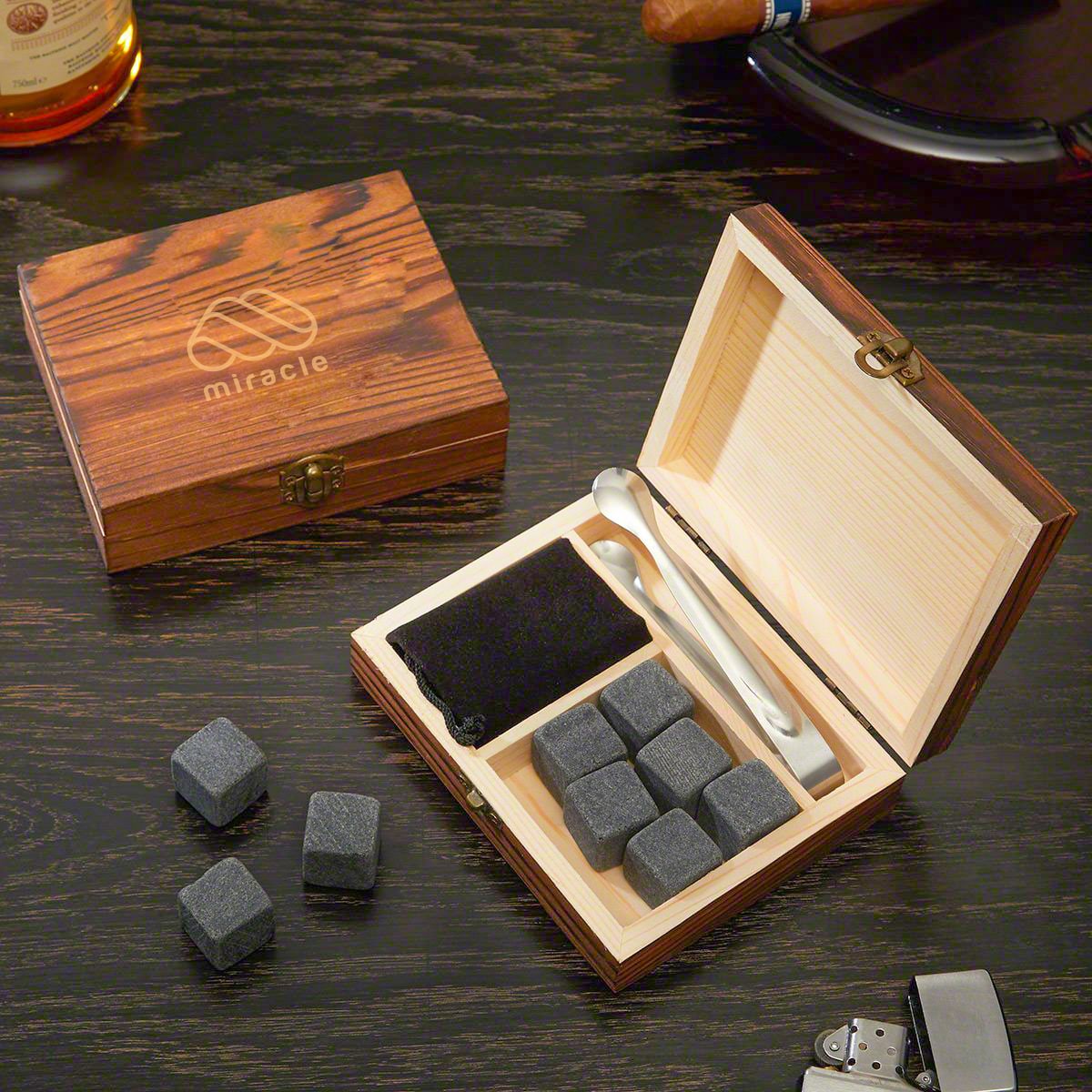 100 Christmas Corporate Gifts Countdown 2025 – Idea #35 Whiskey Stones Set