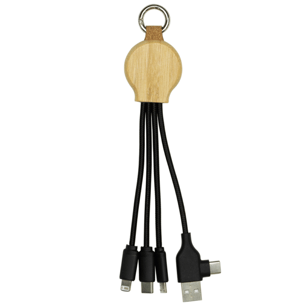 16.5cm Recycled 6-In-1 Charging Cable