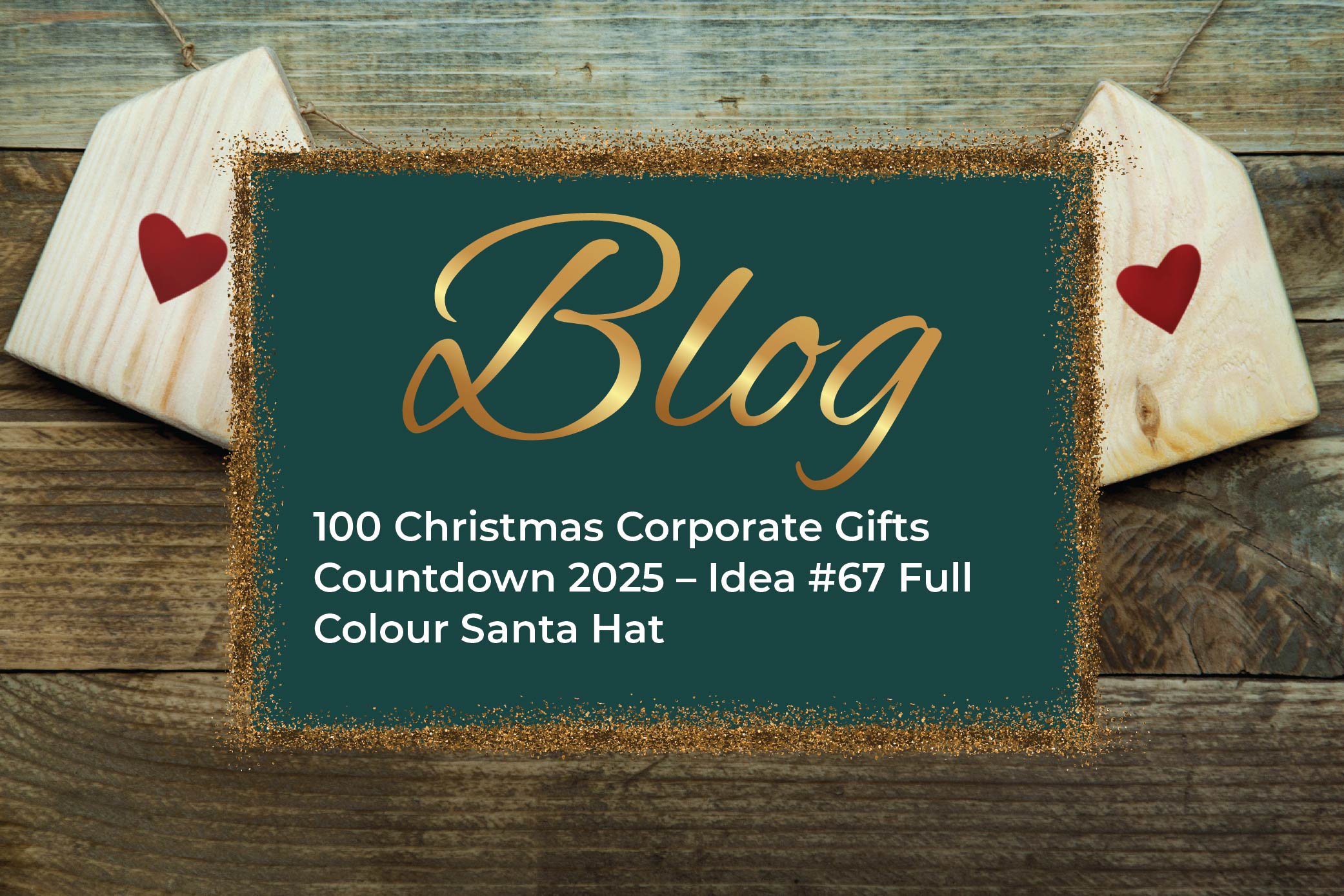 100 Christmas Corporate Gifts Countdown 2025 – Idea #68 Full Colour Christmas Stocking