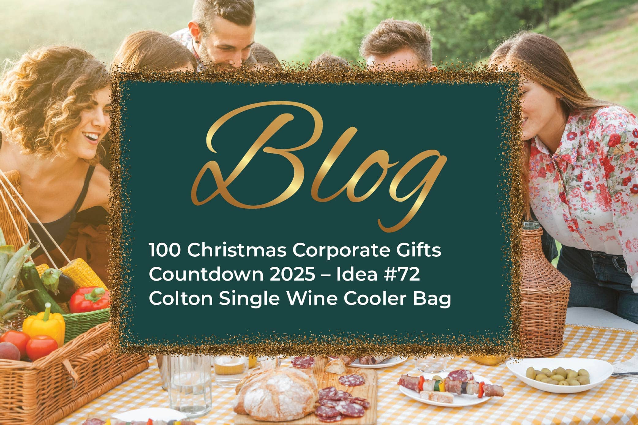 100 Christmas Corporate Gifts Countdown 2025 – Idea #72 Colton Single Wine Cooler Bag