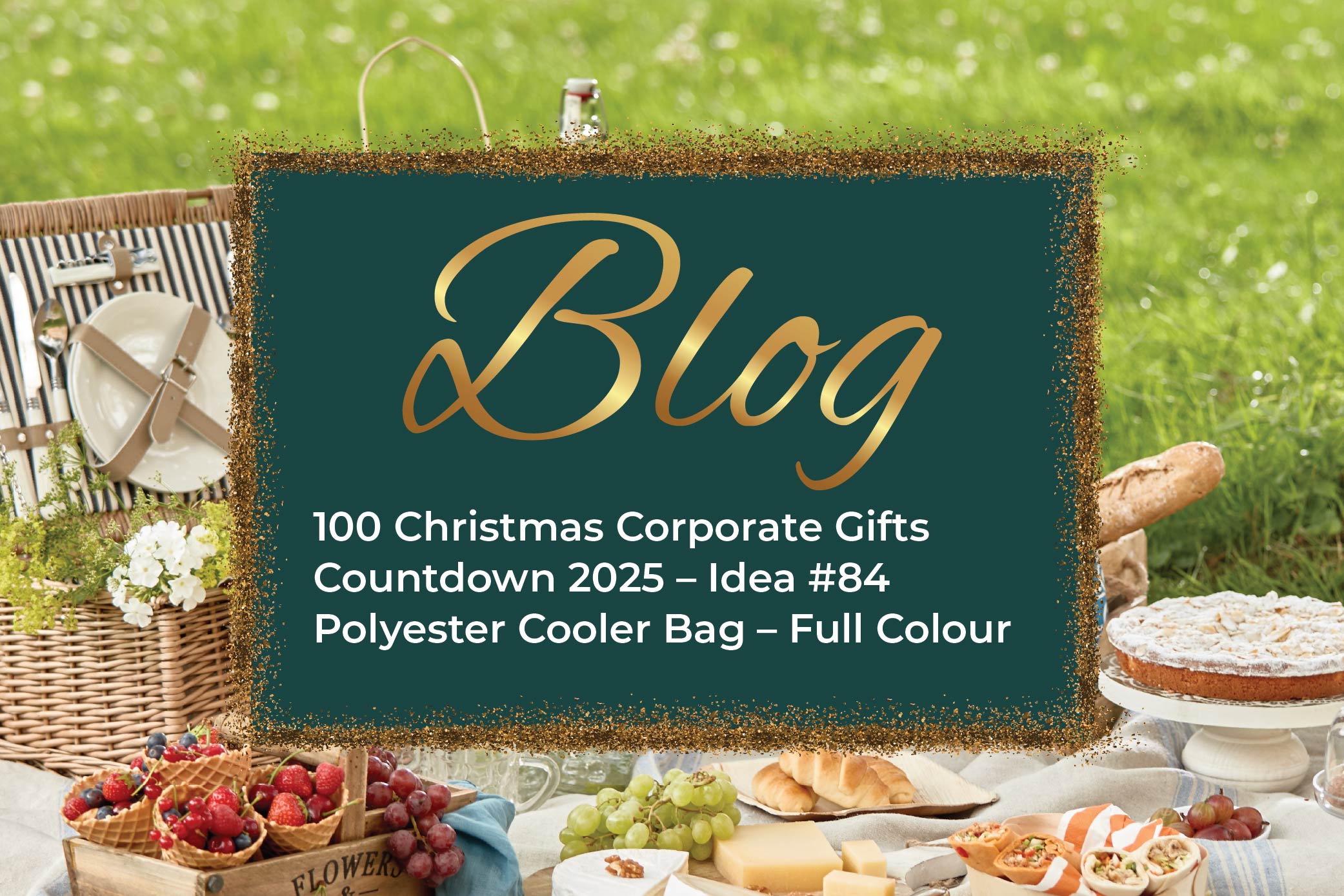 100 Christmas Corporate Gifts Countdown 2025 – Idea #84 Polyester Cooler Bag – Full Colour