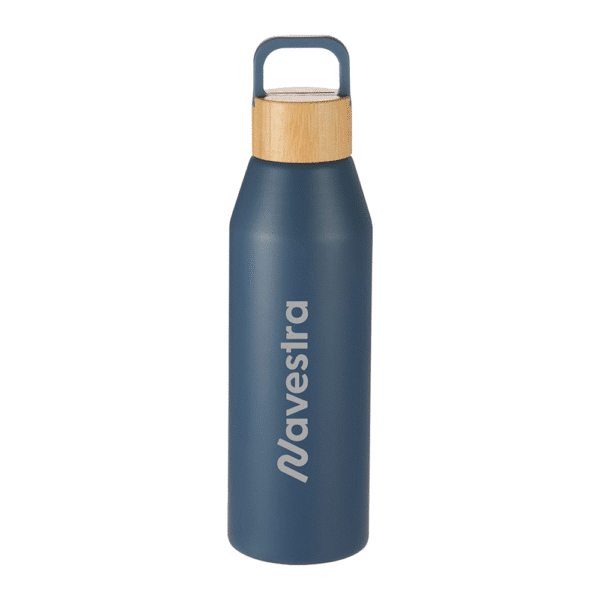 Aspen Recycled Bottle with Bamboo Lid - 1L