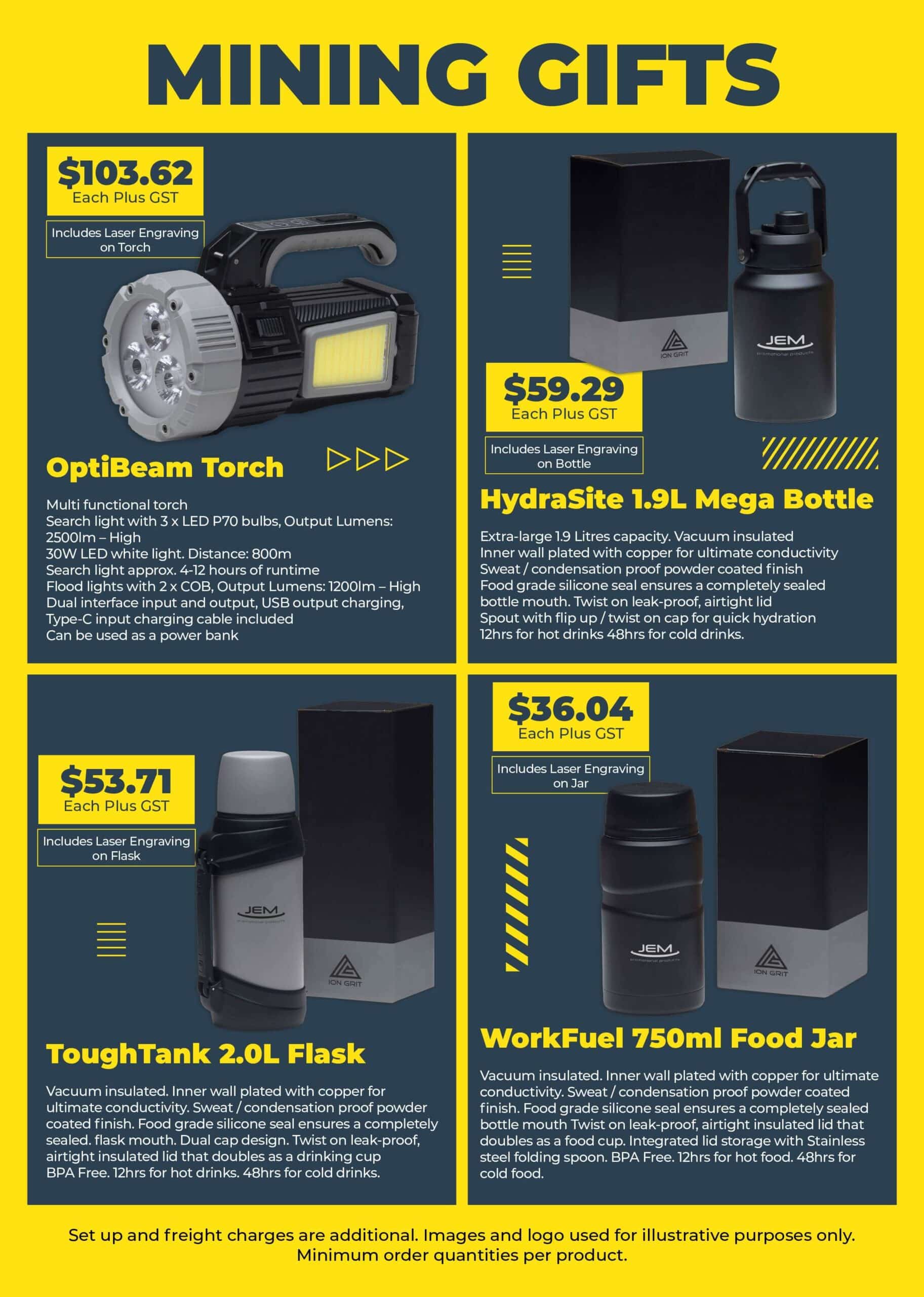 Branded Workwear, Merchandise & Gifts for the Mining Sector