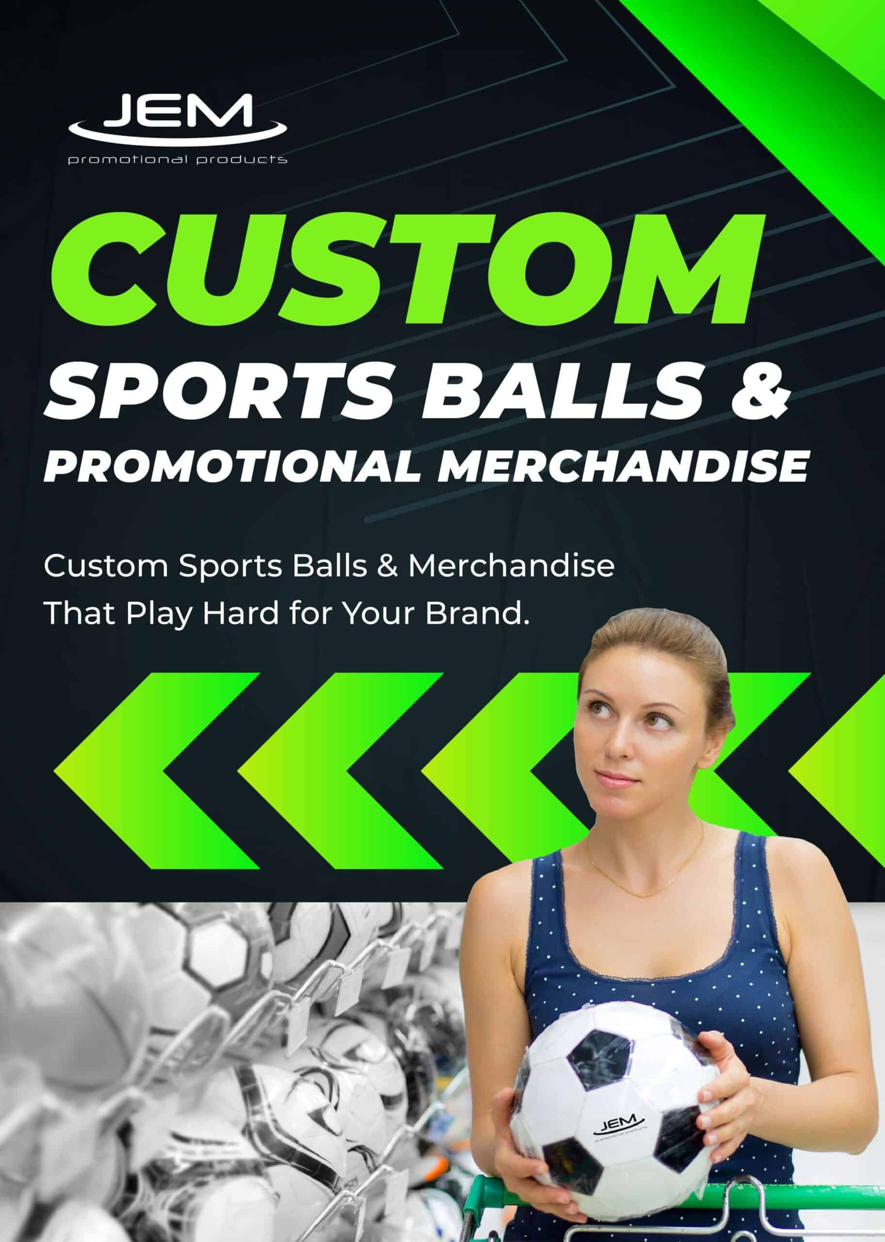 Custom Sports Balls & Promotional Merchandise