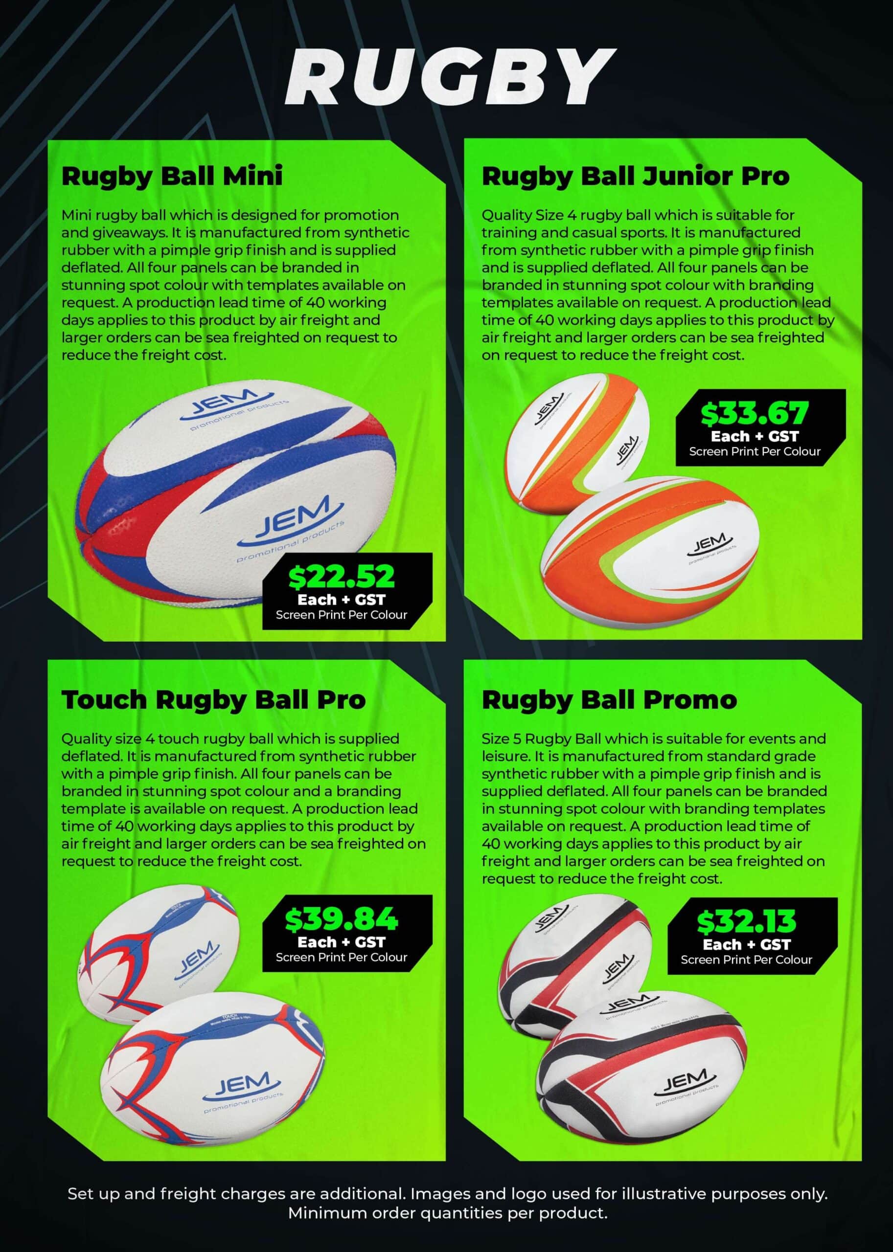 Custom Sports Balls & Promotional Merchandise
