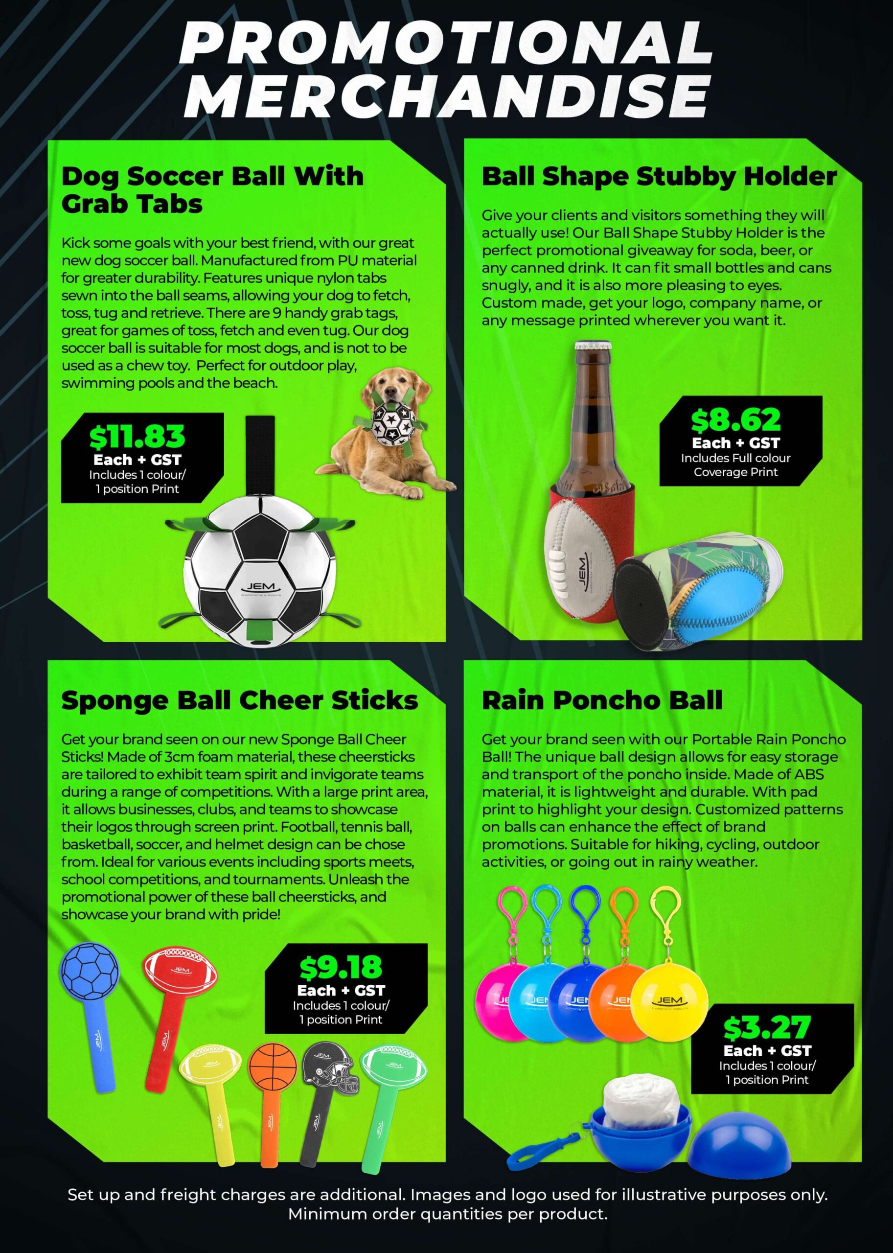 Custom Sports Balls & Promotional Merchandise