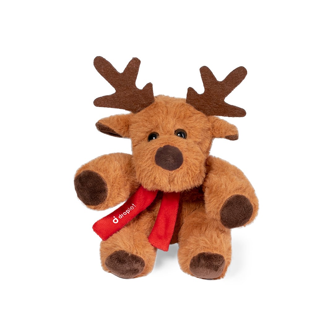 100 Christmas Corporate Gifts Countdown 2025 – Idea #66 Christmas Plush Reindeer Toy