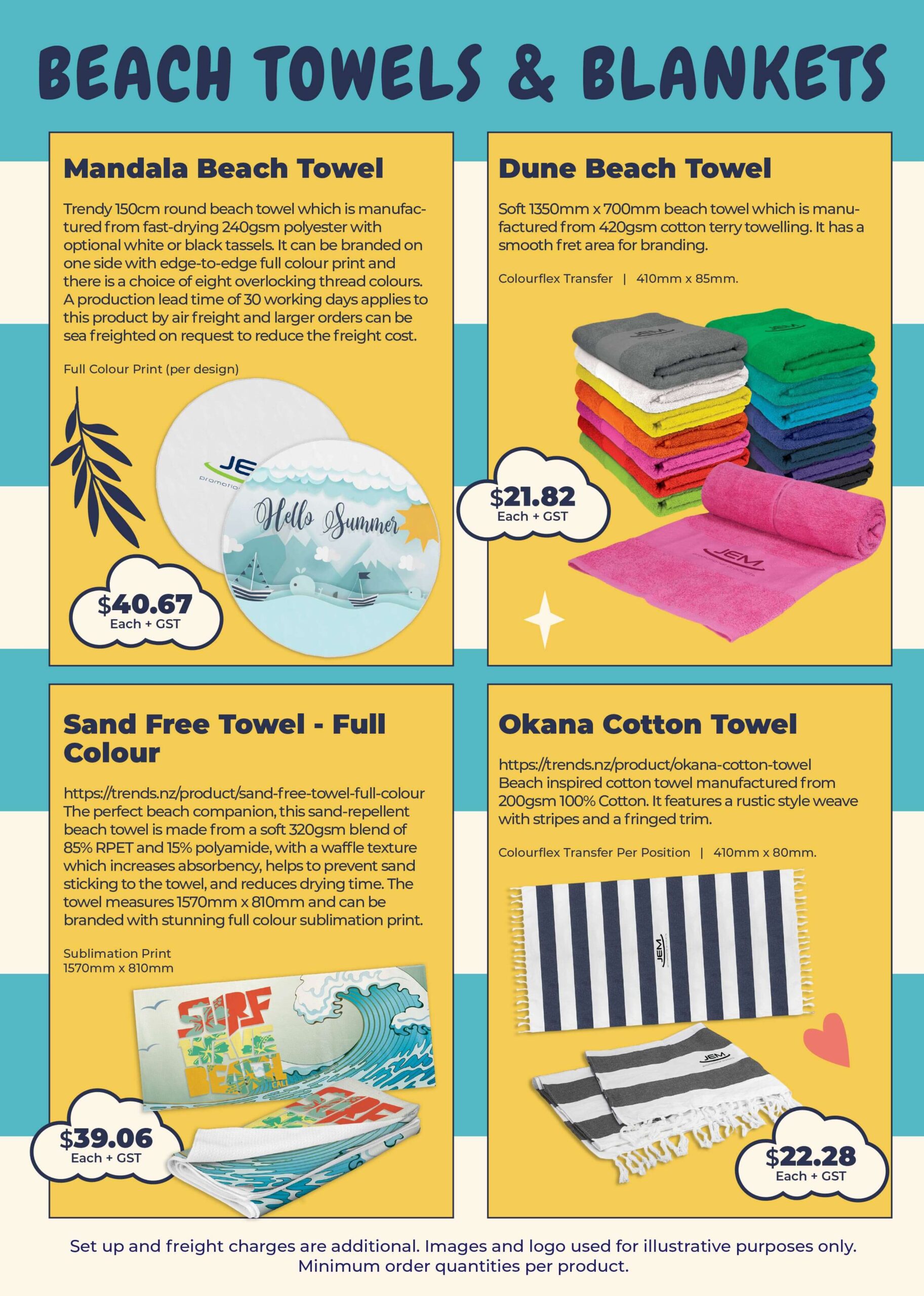Custom Branded Summer Merchandise