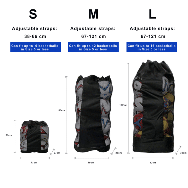 Drawstring Mesh Ball Bag