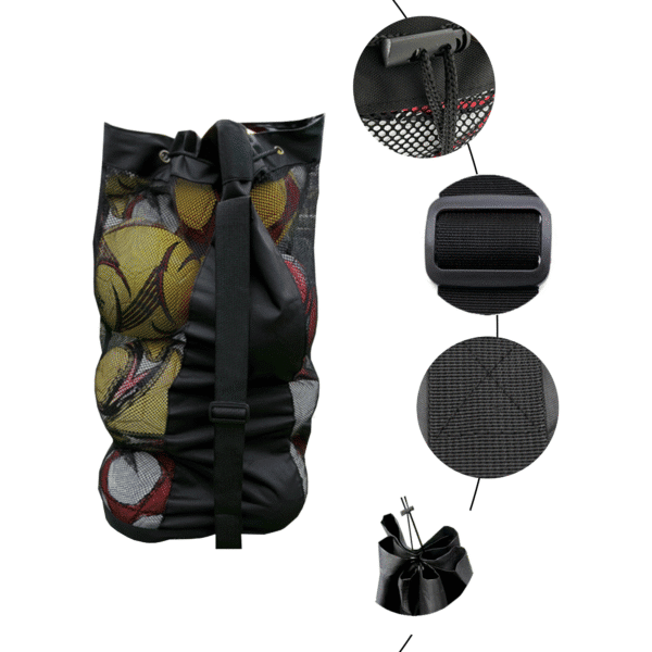 Drawstring Mesh Ball Bag