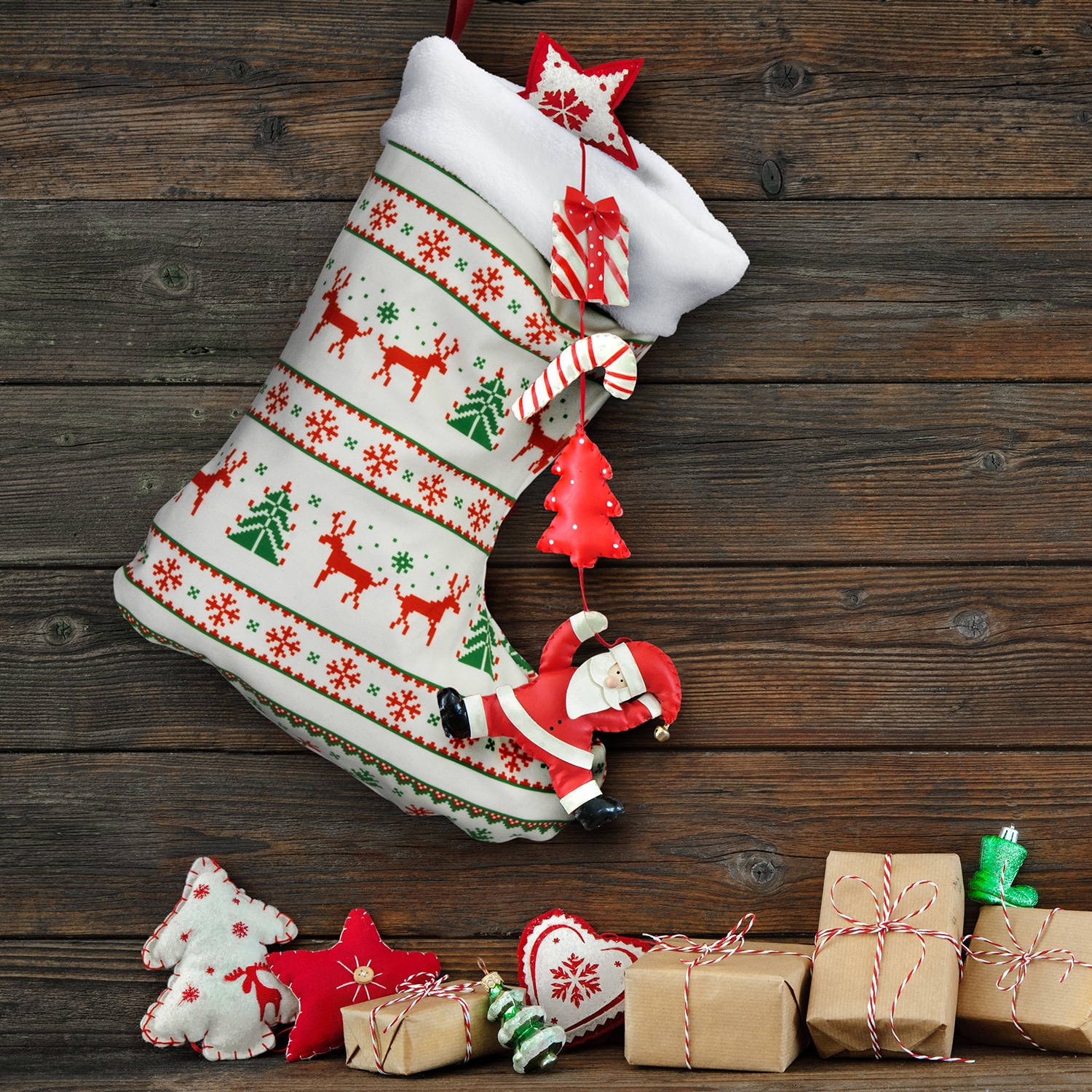 100 Christmas Corporate Gifts Countdown 2025 – Idea #68 Full Colour Christmas Stocking