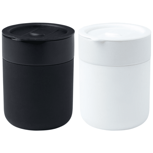 Java 330 ml Ceramic Tumbler With Silicone Wrap