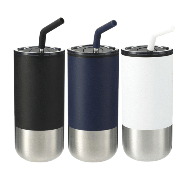 Lagom 470ml Tumbler With Stainless Steel Straw