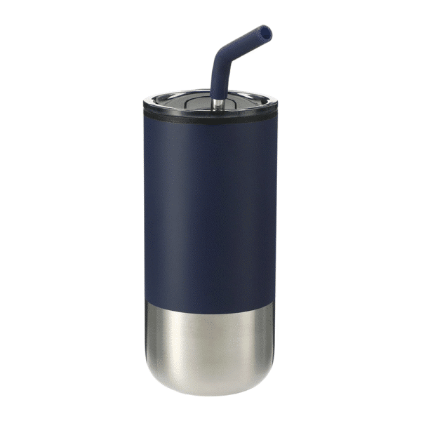 Lagom 470ml Tumbler With Stainless Steel Straw