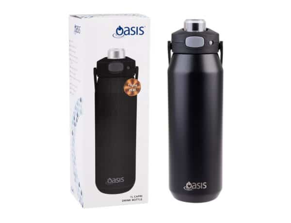 Oasis Capri 1L Vacuum Quick Release Lid Bottle