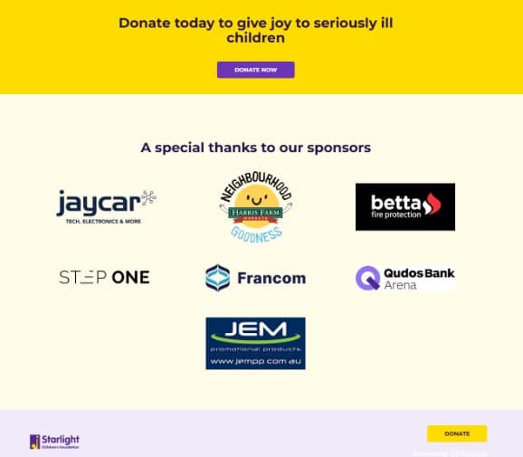 2GB Starlight Radiothon 2025