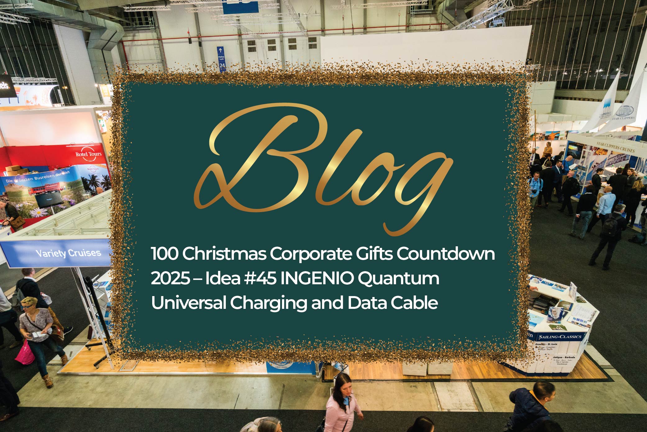 100 Christmas Corporate Gifts Countdown 2025 – Idea #45 INGENIO Quantum Universal Charging and Data Cable