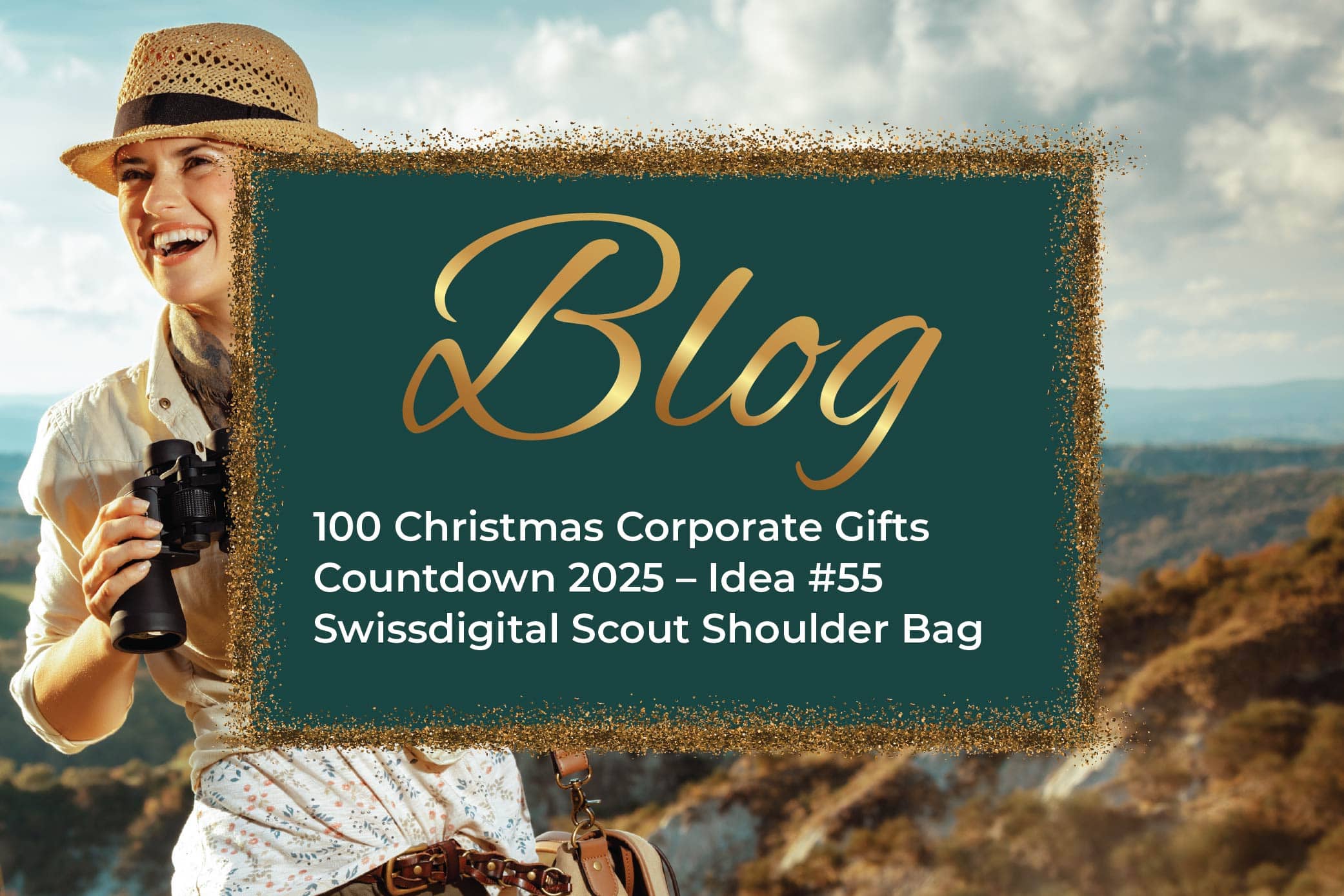 100 Christmas Corporate Gifts Countdown 2025 – Idea #55 Swissdigital Scout Shoulder Bag