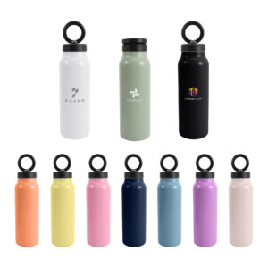 730ML Stainless Steel Vacuum Thermal Bottle with Magnetic Phone Holder
