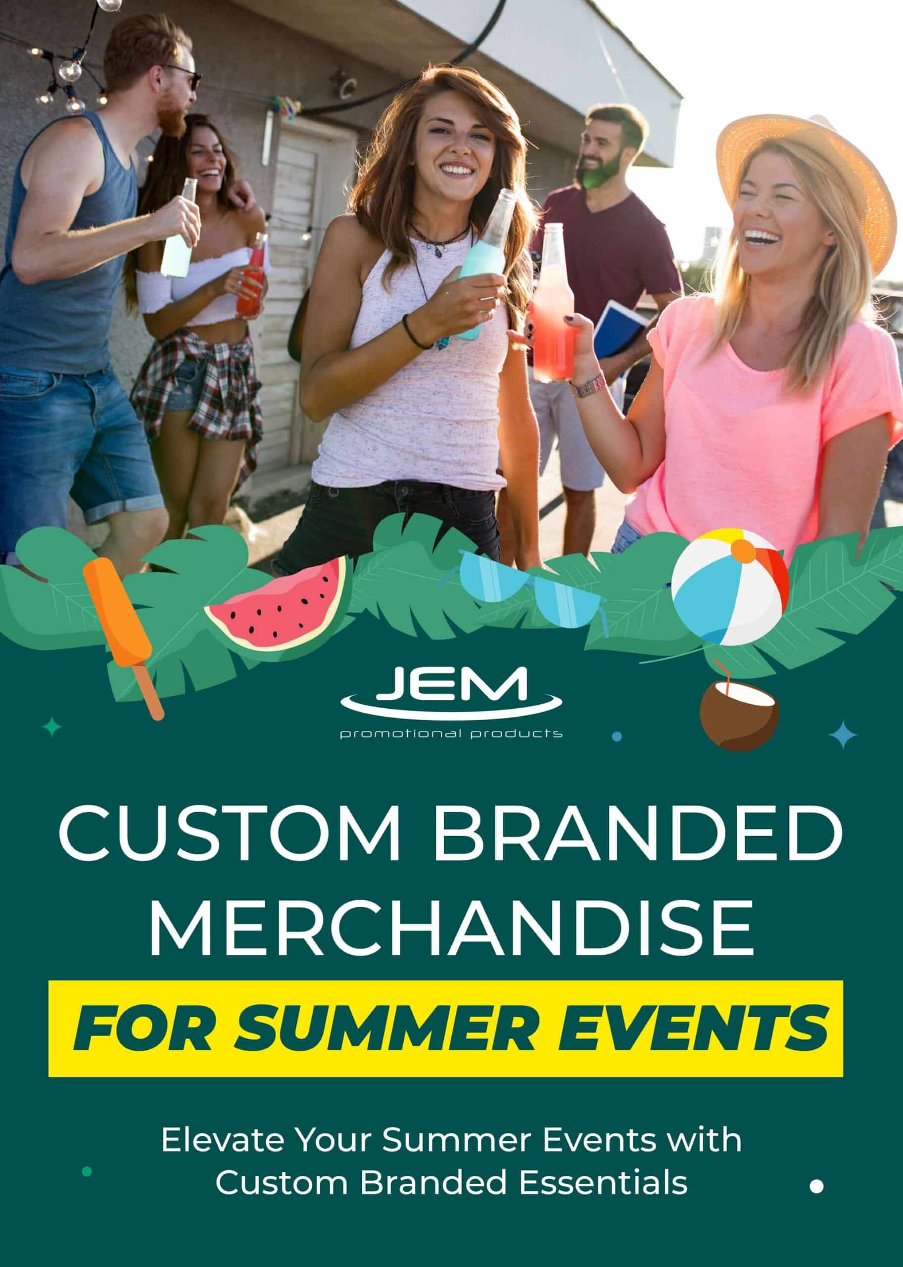 Custom Branded Merchandise For Summer Events
