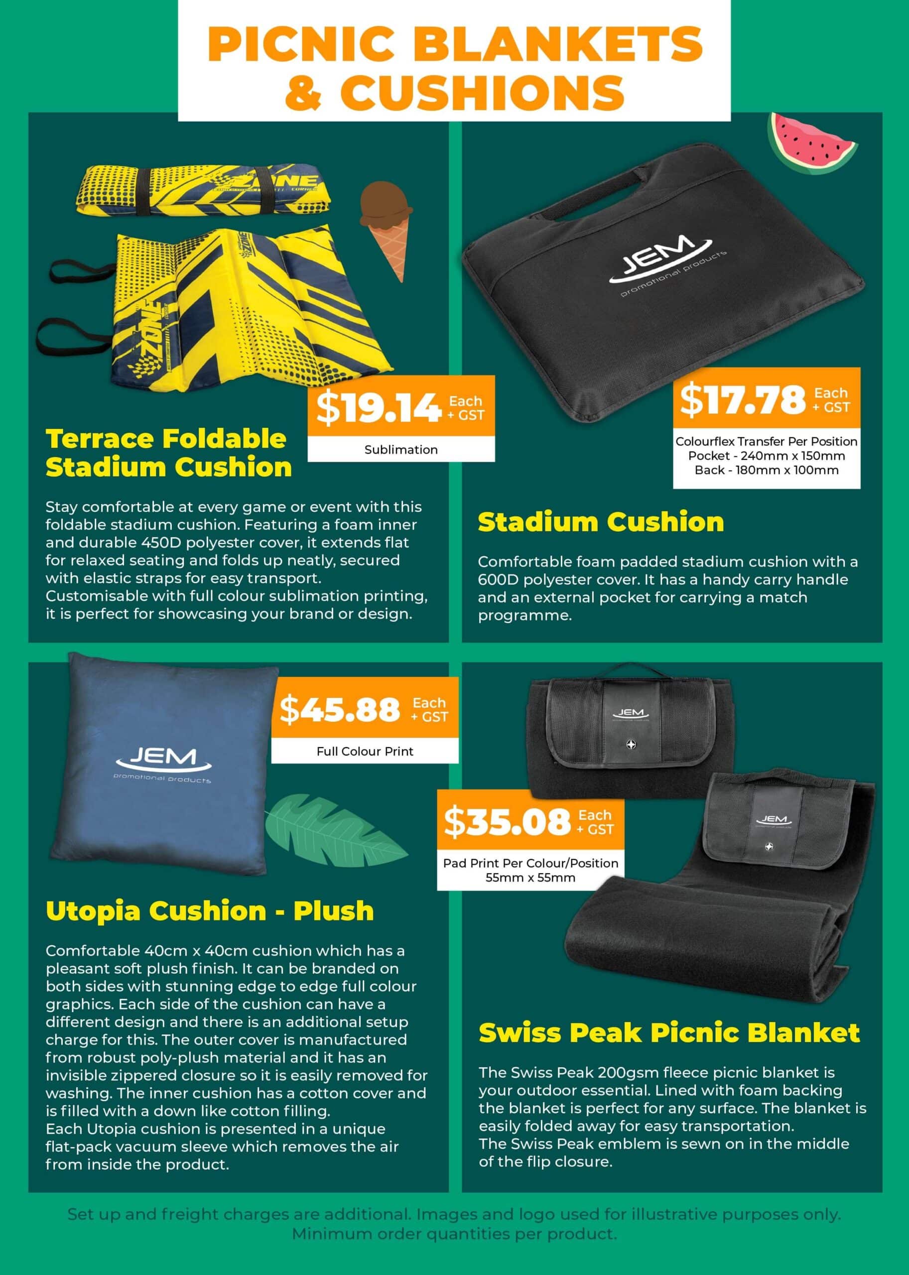 Custom Branded Merchandise For Summer Events