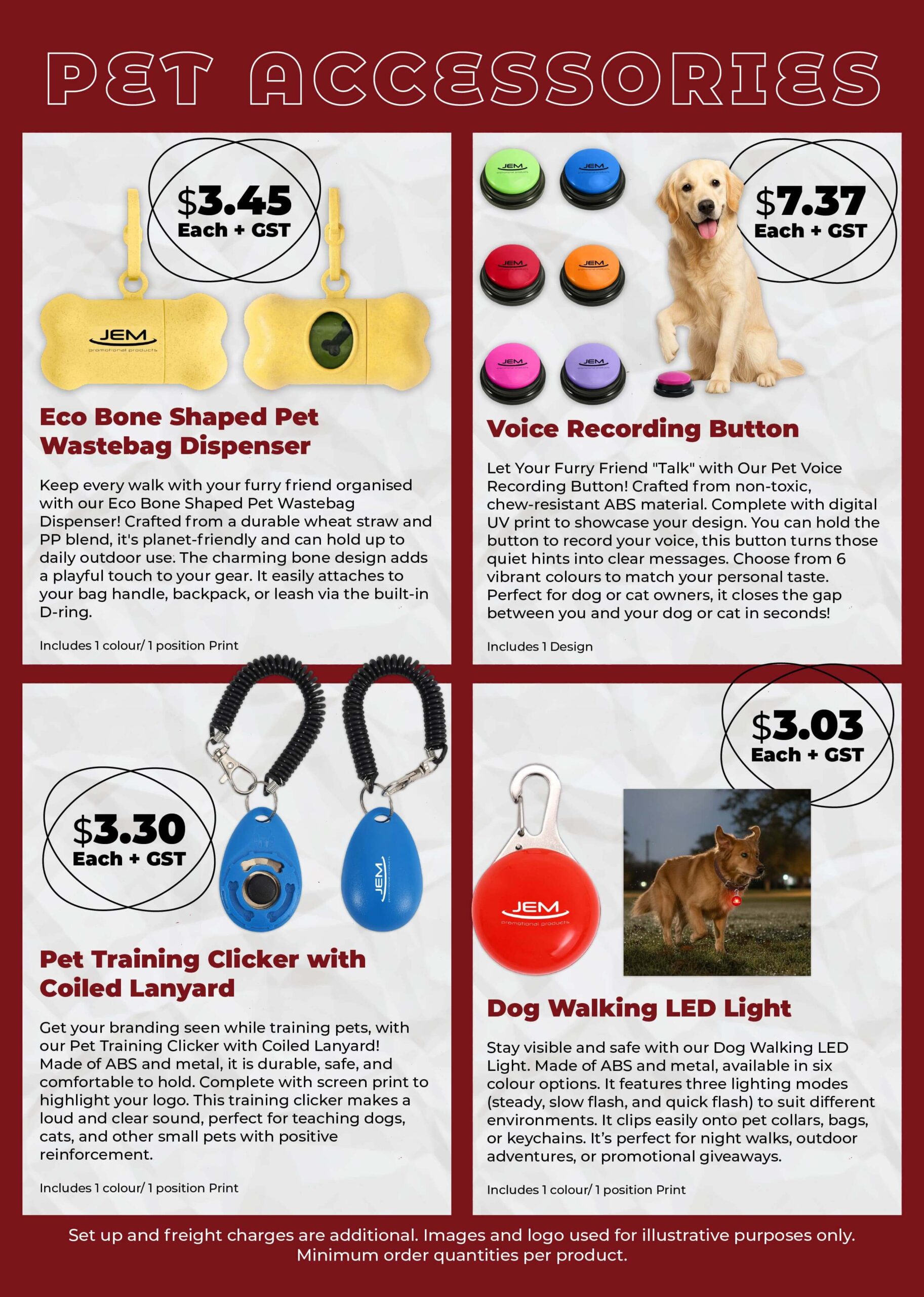 Custom Branded Sponsorships & Charity Merchandise