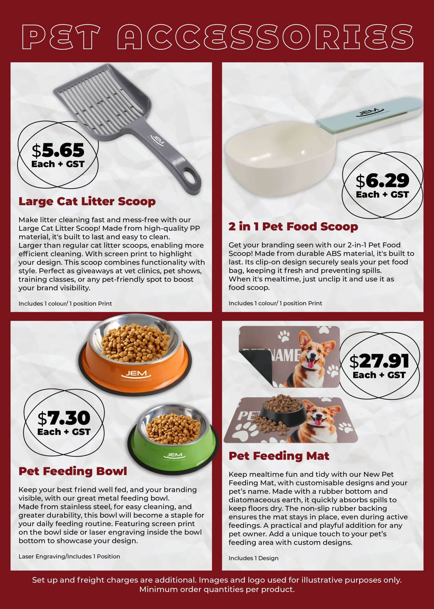 Custom Branded Sponsorships & Charity Merchandise