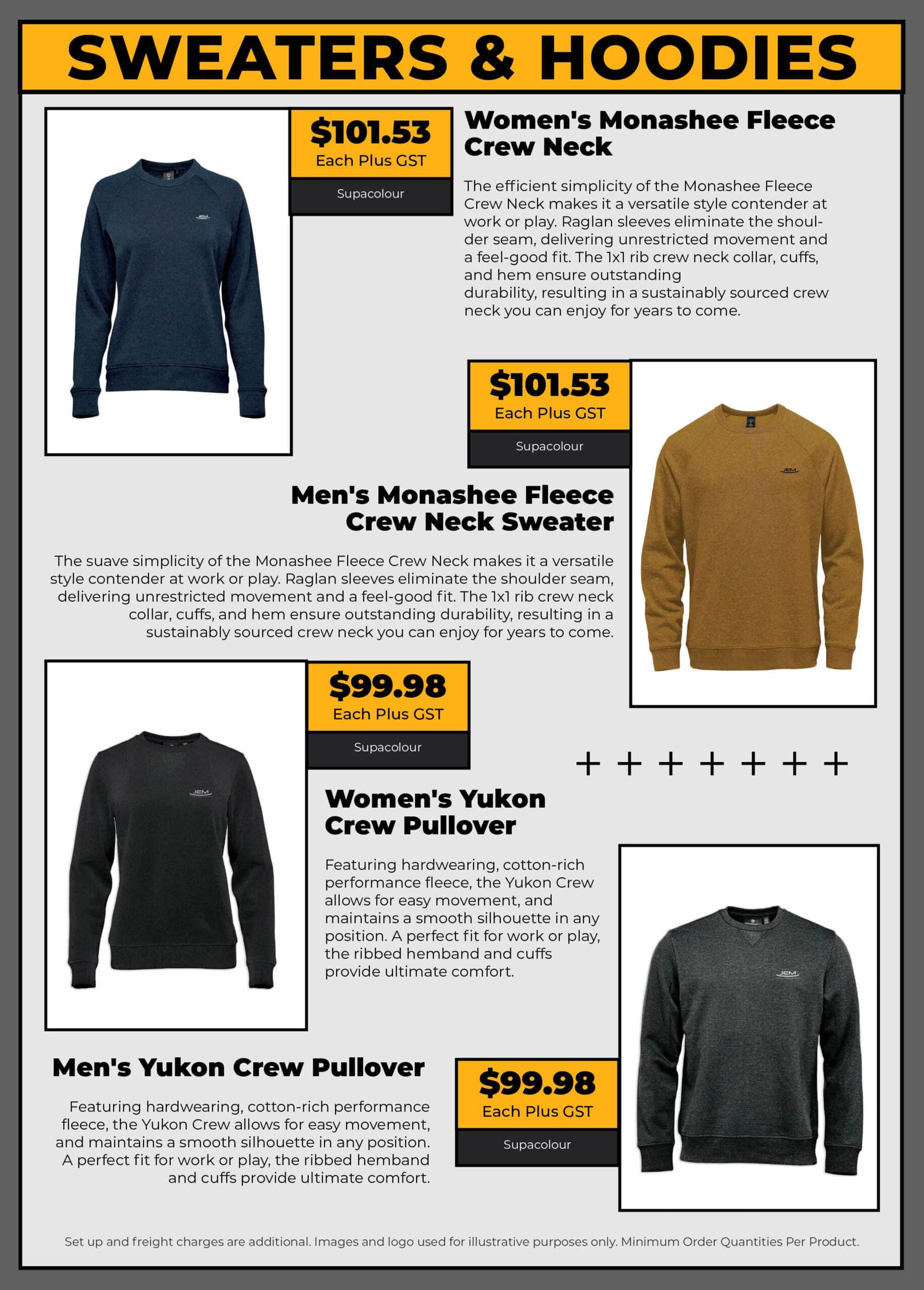 Custom Branded Modern Corporate Apparel