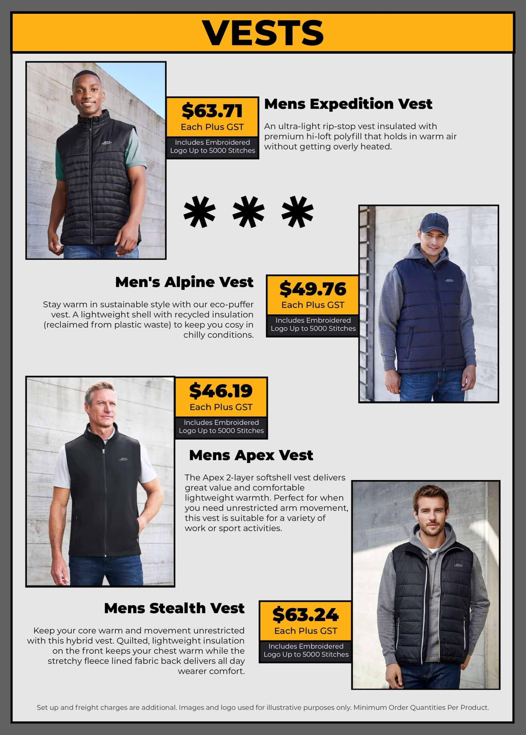 Custom Branded Modern Corporate Apparel